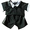 Costume D'ours Adaptable 8-10" - Pour Peluches Webkinz, Build-A-Bear, Shining Star Et Autres - Polyester Non Toxique
