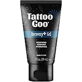 Tattoo Goo Recovery Gel for Tattoo Aftercare, 2 oz, Hydrates & Enhances Healing, Non-Greasy with Panthenol, Allantoin & Glycerin to Soothe Redness & Itch, Helps Ink Appear Brighter