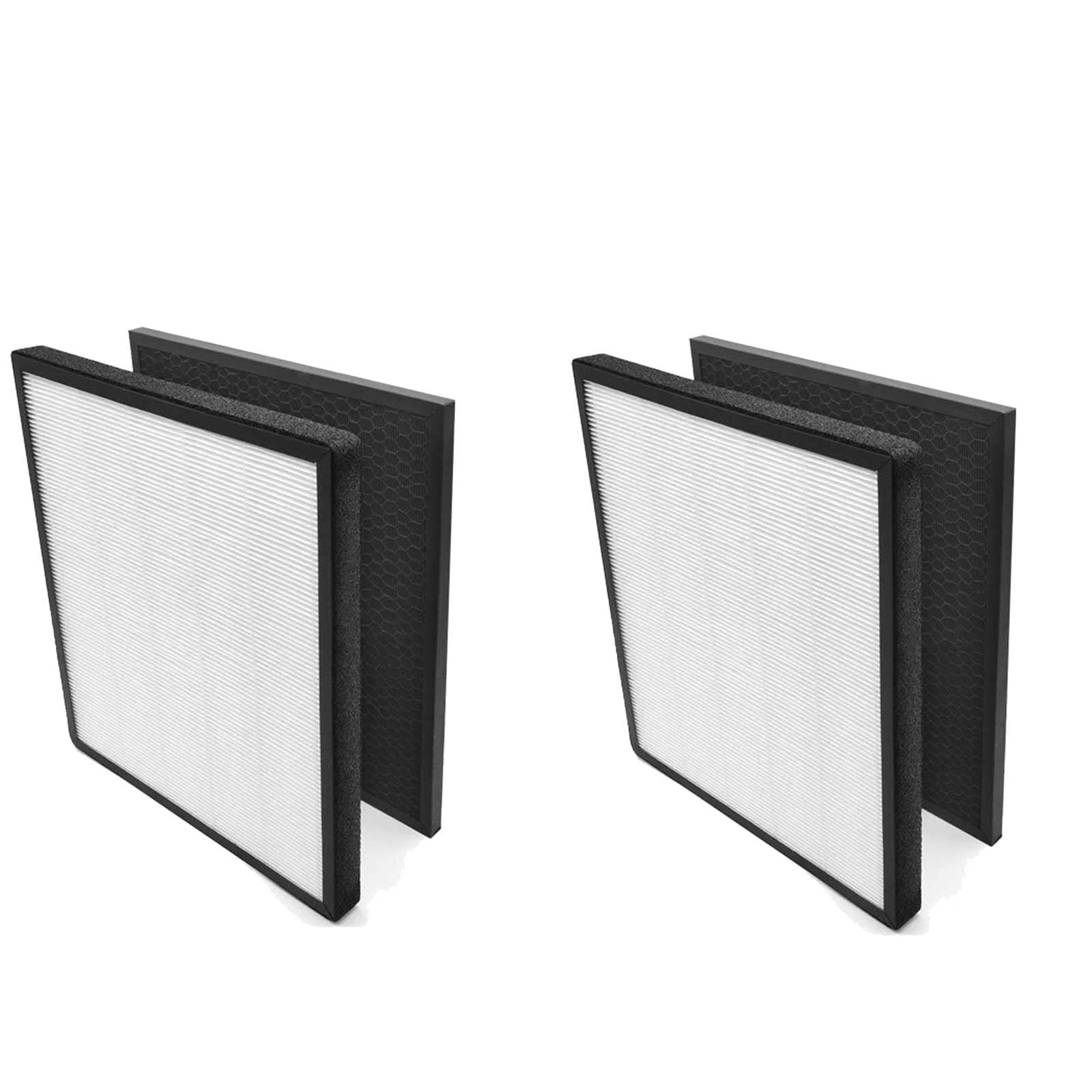 Niuzemyko 2X LV-PUR131 Hepa Filter, HEPA and Activated Carbon Filters Set Compatible with Levoit LV-PUR131, LV-PUR131S, LV-PUR131-RF, LV-H131-RWH, LV-131S-RXW, LV-PUR131C1Z8 Air Purifier