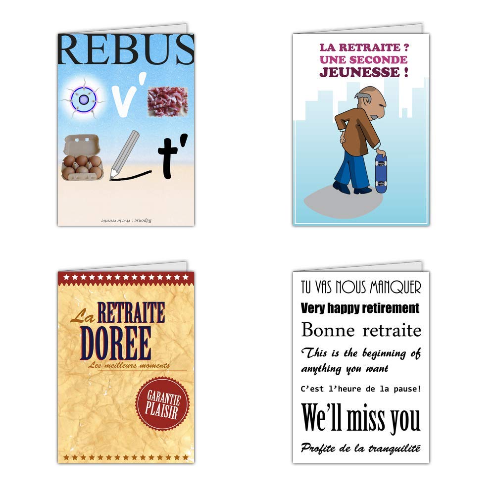 Carte Depart En Retraite Carte Postale Lot De 16 Cartes Differentes Sympathique Carte Depart En Retraite Format Carte Postale Dispo En 3 Formats Papeterie Cartes Et Papier Cartonne Libertywings Vn