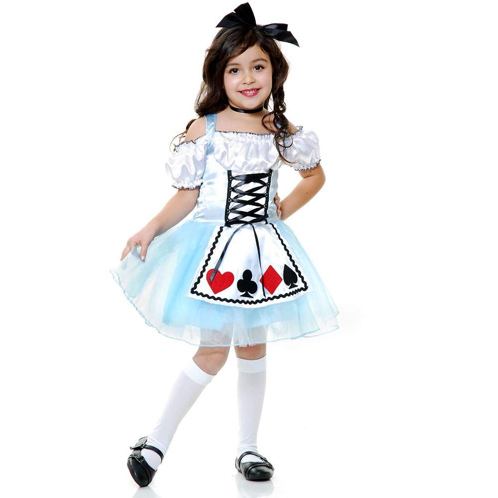 Alice in Wonderland Kids Costume Clothing