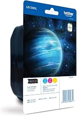 Brother LC1280XL Cyan Magenta Yellow Ink Cartridges Multi-Pack Super High Yield view 2
