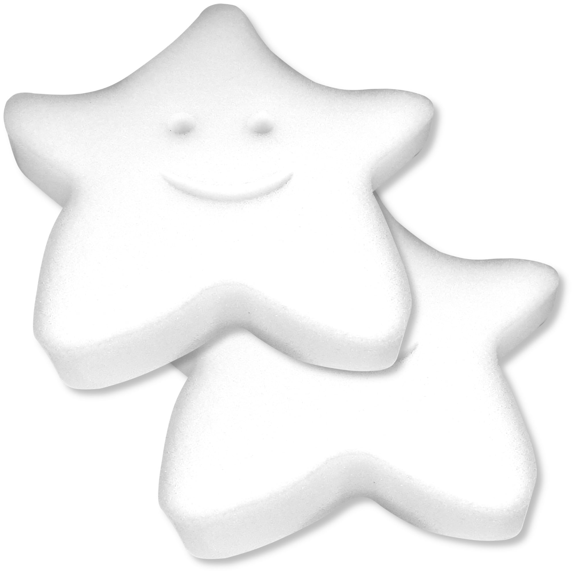 cyclingcolors 2 x Foam Sponge Pool and Spa Absorbent Oil Storage Grease Cream Fat Body Pollution Pollen Skimmer 60PPI Foam, Star Shape
