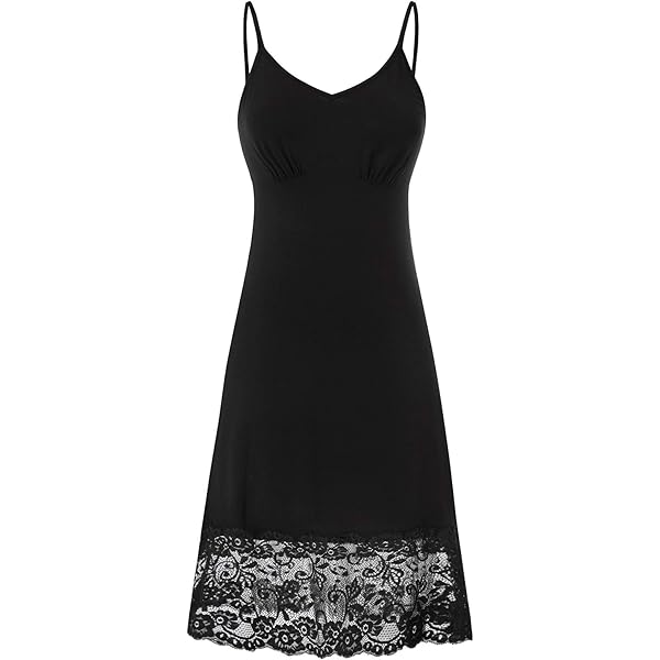 Women's Lace Knit Full Slip Extender for Short Dresses, Tunics and Sweaters  (Wine, Small) at Amazon Women's Clothing store