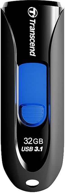 Transcend TS32GJF790K JetFlash 32 GB USB-Stick USB 3.1 Gen1/3.0 schwarz