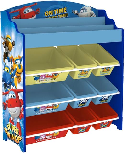 Style Home Kinderregal Aufbewahrungsregal Holz Spielzeugregal Mit 9 Boxen Bucherregal Kinderzimmer Regal Ordnungsregal C3dtj004 83x95x30cm Amazon De Kuche Haushalt