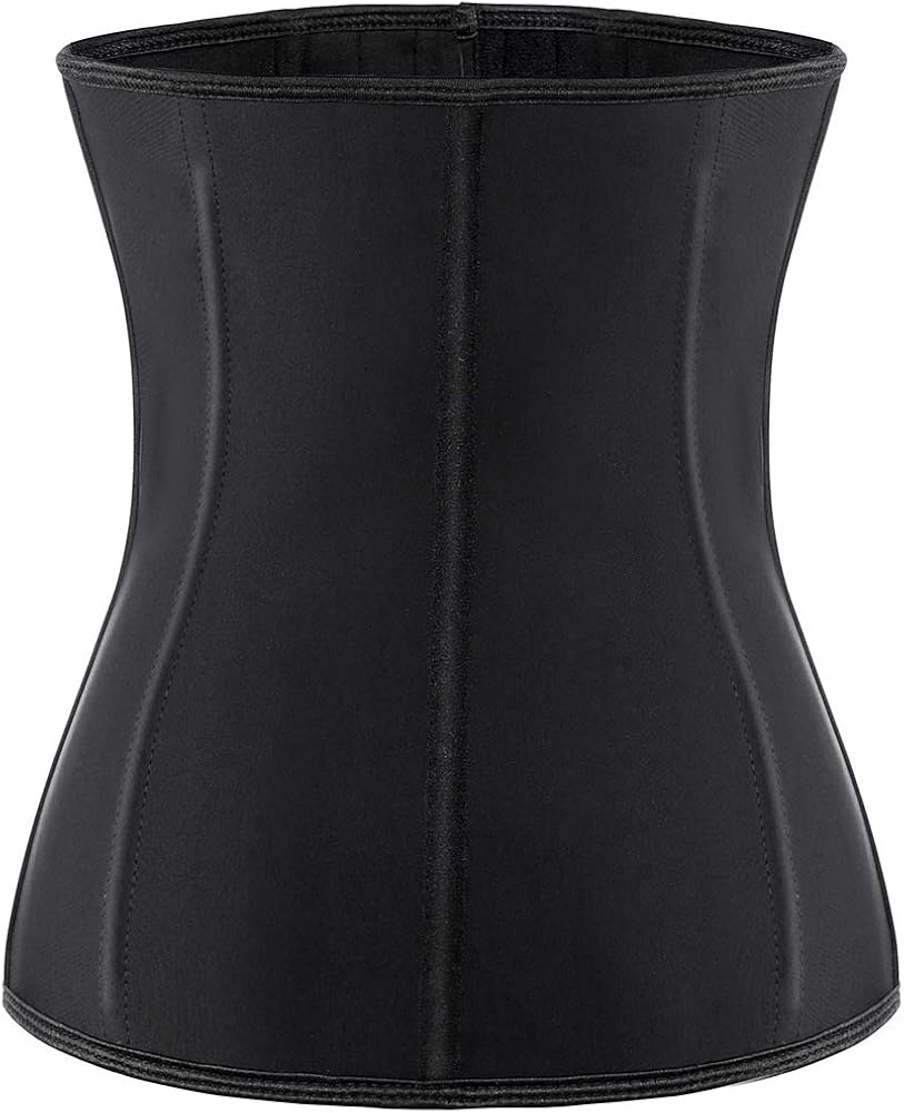 ECOWALSON Waist Trainer for Women Corset Cinher Body Shaper with Steel Bones and Extender at  Women’s Clothing store