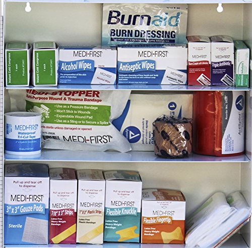 image for Medique Products 734ANSI Filled Four Shelf First Aid Kit