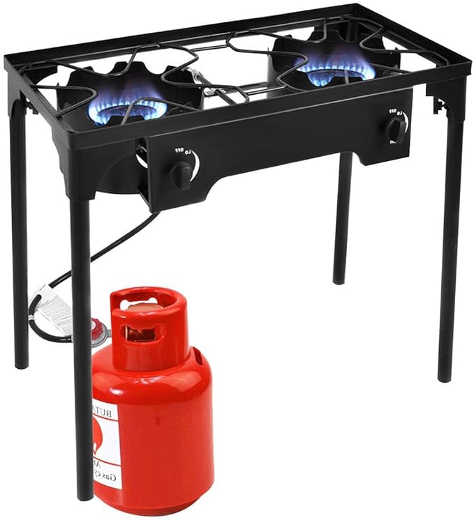 Sporting Goods Portable Gas Stove Cooker Burner Camping Garden 4 Butane