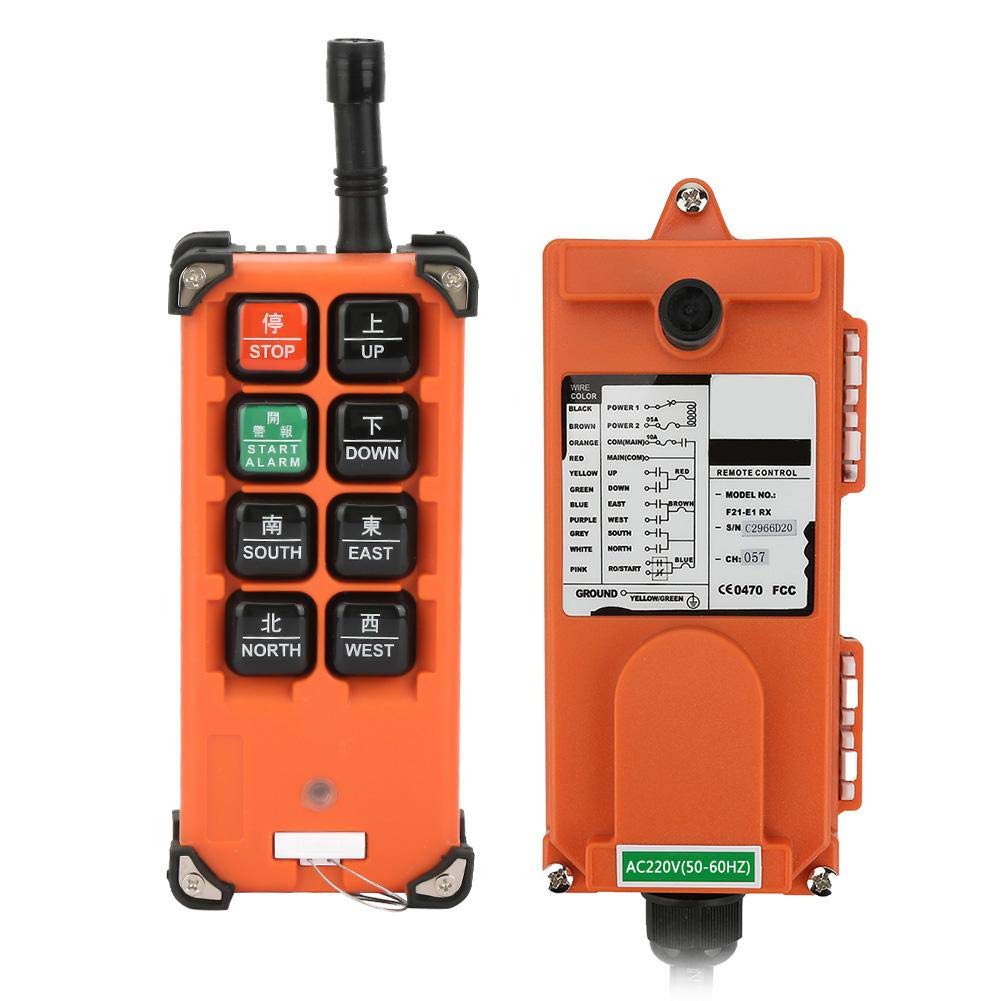 220 Remote Control 220V Industrial Wireless Remote Controller Heavy Duty Remote Controller ...