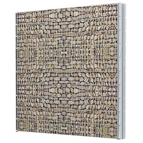 vidaXL Gabione Doppelstabmattenzaun verzinkt 2008x2030 mm 6 m Gartenzaun Zaun – Bild 4