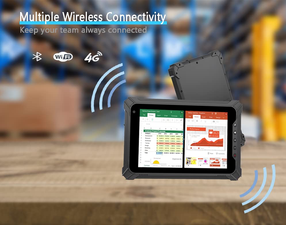 Vanquisher [2022 Launched 8" Rugged Tablet PC Windows 10 Pro, New Gen