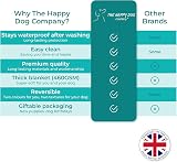 The Happy Dog Company 100% Waterproof Fleece Dog Blanket 100x120cm Grey view 7
