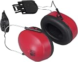 Portwest Clip-On Ear Protector Red PW42RER One Size EN 352-3 NRR 22/26dB view 2