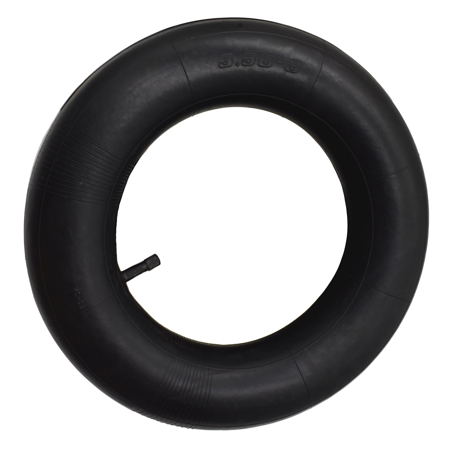 QsEzDo 3.50-8 Inch Inner Tube (1-Pack) with TR13 Straight Valve Stem for Dual-Wheel Home Utility Yard Wheelbarrow Garden Cart