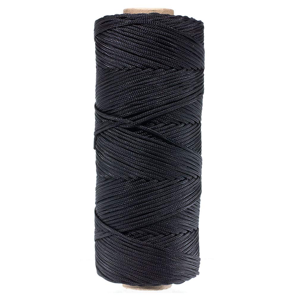 Tarred Twine Bank Line - (250 LB Break Strength, 500 Feet) - 100% Nylon Fiber