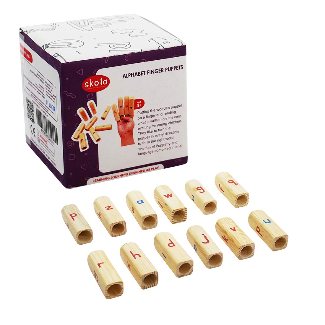 alphabet finger puppets