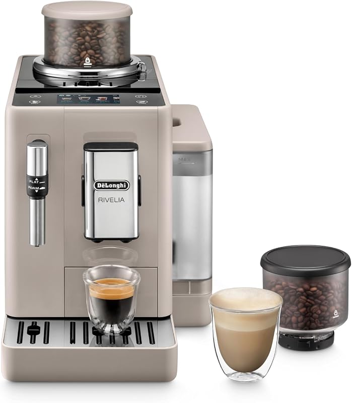 Rivelia - Kaffeevollautomat 8 Getränke Beige