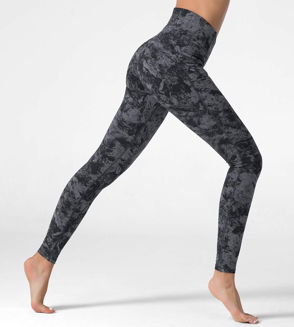 Dragon Fit Compression Yoga Pants Power Stretch Workout Leggings with High Waist Tummy Control: Clothing