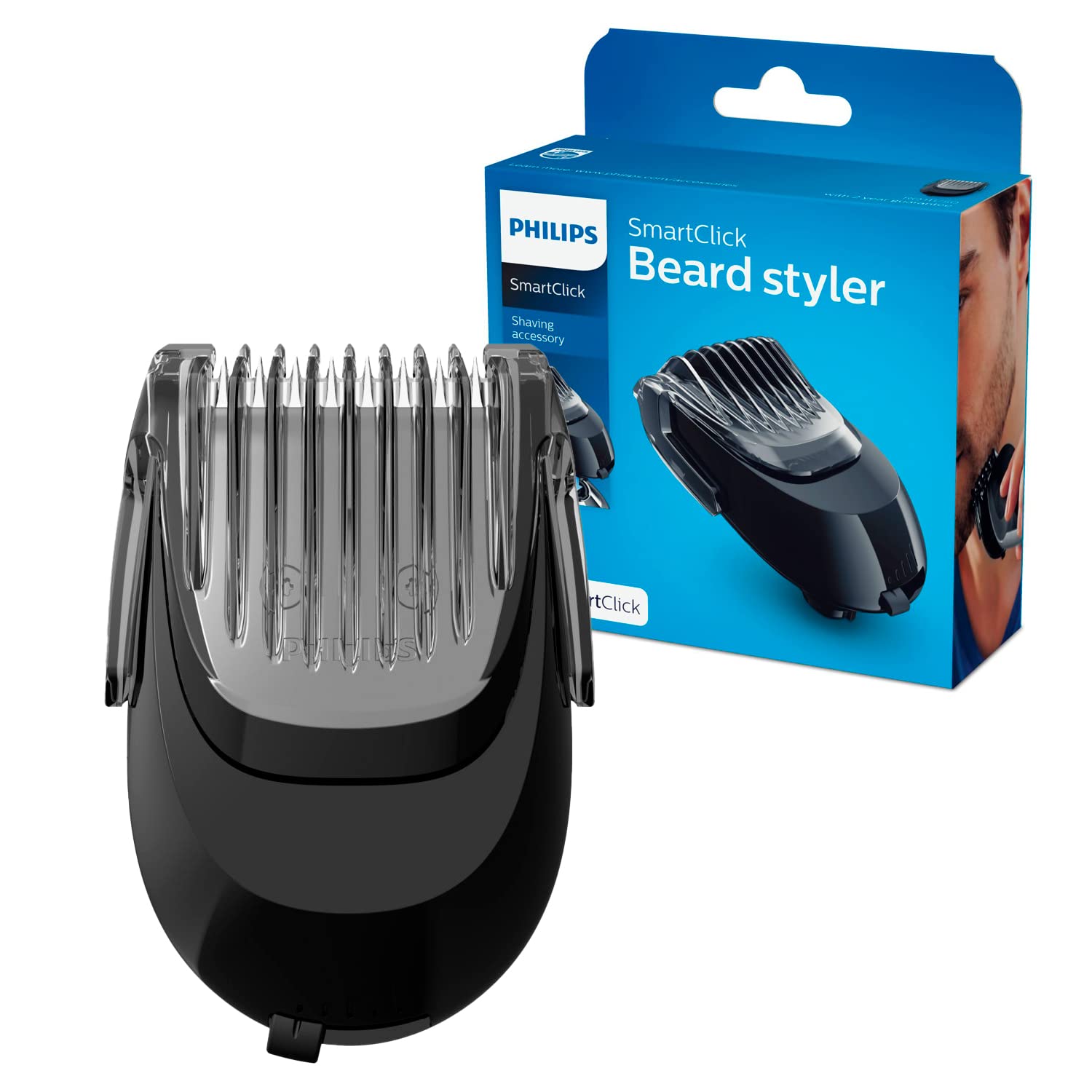 Philips Click-On Beard Styler Attachment RQ111/60 Black
