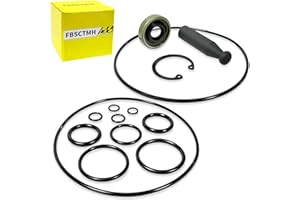 FBSCTMH AC Compressor Reseal Kit For GM A6, Rebuild Kit included O-Ring, Shift Seal; installer Tool