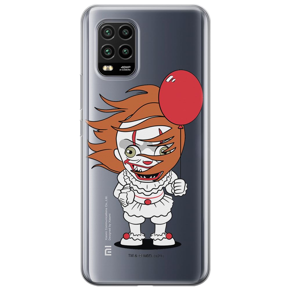 ERT GROUP mobile phone case for Xiaomi MI 10 LITE original and officially Licensed Horror pattern It 005 optimally adapted to the shape of the mobile phone, partially transparent