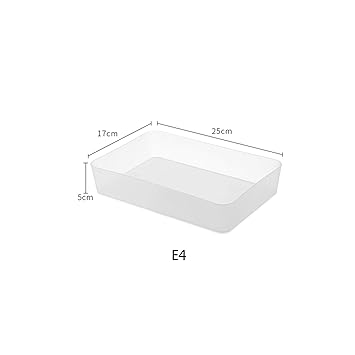 Amazon Com Plastic Makeup Organizer Makeup Storage Box Cosmetic