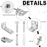 TopHomer Bi-Fold Door Repair Kit 6 Pcs 3/8" Pivots 7/8"–1" Guides view 3