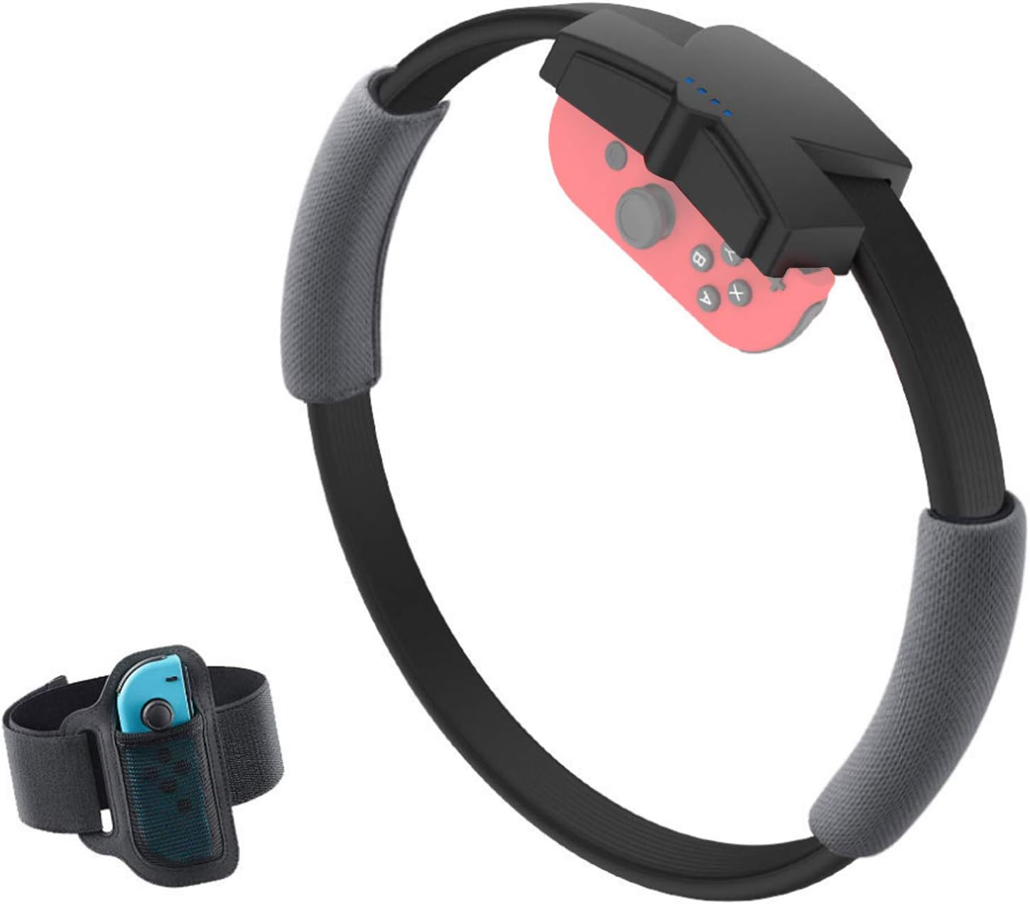 For Nintendo Switch fitness ring adventure Yoga Fitness Ring and Elastic Leg Straps for Adventure Game, Body Sensor Sports Game, Ring fit Adventure with The Fitness Ring (Excluding Game Card)