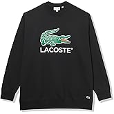 Lacoste mens Printed Sweatshirt - Big Fit