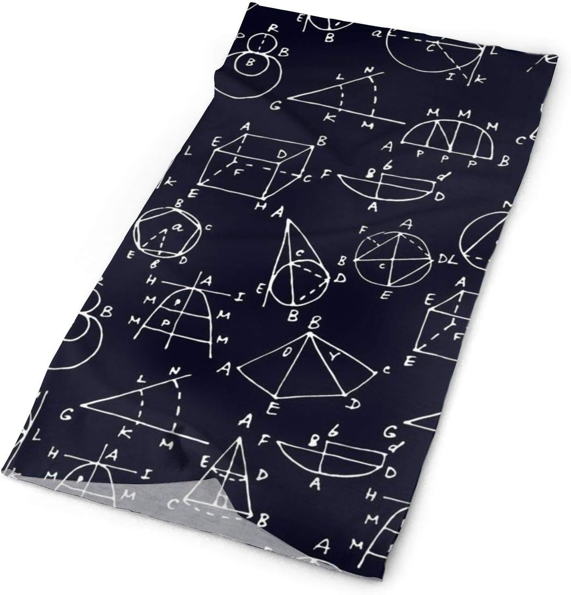 Sports Scarf Tube Stretchy Seamless Wrap Face-Masks Awesome Math Geometry Headwear Head Outdoor Magic Headbands Bandana UV For Workout Yoga Running Hiking Riding Motorcycling Man Women