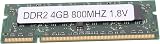 Uinfhyknd 4GB DDR2 Laptop RAM 800MHz PC2 6400 SODIMM 2RX8 200 Pin with 2 view 6