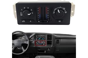 QHHR 599-210XD Climate Control Module AC Heater HVAC Panel Compatible with 2003-2007 Chevy Silverado Tahoe Suburban Avalanche Trailblazer, GMC Sierra Yukon Envoy, Cadillac Escalade Climate Control Module