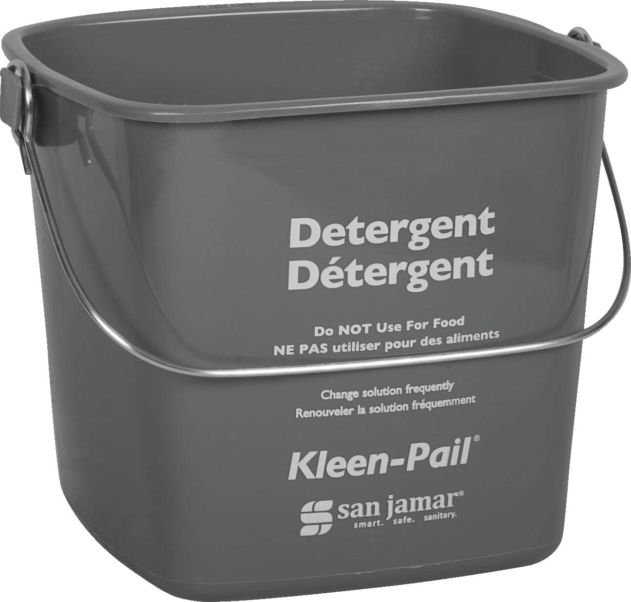 San Jamar KP97GN Kleen-Pail Commercial Cleaning Bucket, 3 Quart, Green: Industrial & Scientific