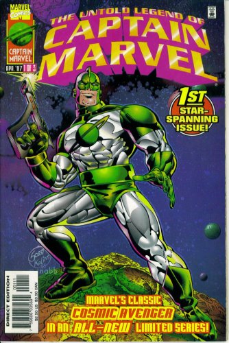 The Untold Legend of Captain Marvel #1: Soldier (Marvel Comic Book April 1997) by Mike Kanterovich (Paperback)