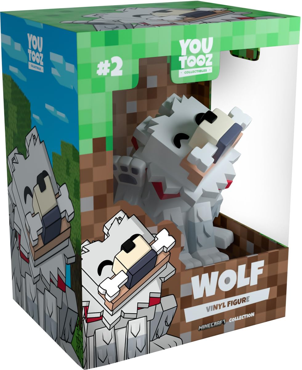 You Tooz Inc - Minecraft - Wolf Vinyl Figure — image 1