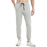 Idtswch 32/34/36/38/40 Long Inseam Men's Tall Sweatpants Joggers Regular Fit Workout Pants for Tall Men