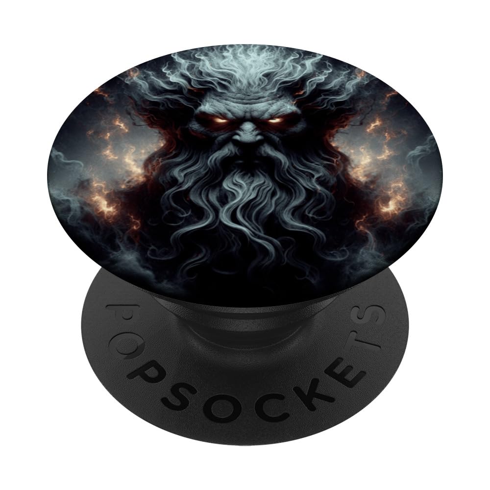 Dark Fantasy Hades God Of Death Afterlife Greek Myth Design PopSockets Swappable PopGrip