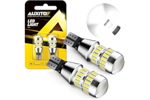 AUXITO 912 921 LED Bulbs for Backup Light Reverse Lights, 42-SMD 400% Brighter, 6000K White, Non-polarity 906 W16W T15 921 LE