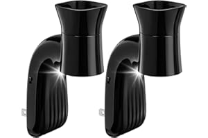 Zoblise 2 Pack Wall Fragrance Plug in with Night Light Compatible with Bath & Body Works Wallflowers, Plug in Aromatherapy Di