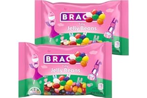 SWEETSIDE CANDY CO. Jelly Beans Candy Assorted Tantalizing Flavors for Kids and Adults, Individually Wrapped Colorful Vibrant Candy Jelly Beans for Basket Treats, and Events, 2-Pack, 14oz Each Pack.