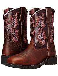 bota estilo vaquero con punta de acero para mujer Ariat Krista