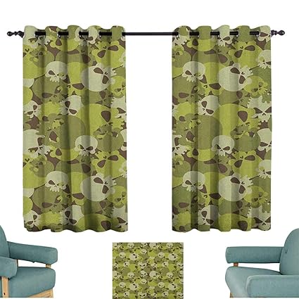 Amazon Com Camo Blackout Curtains For Nursery Composition Of