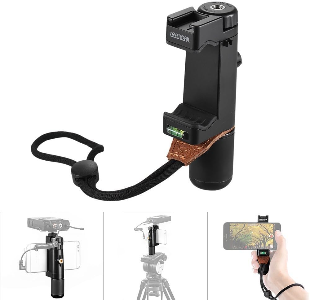 BOYA by-MM1 Shotgun Microphone with PSC1 SmartGrip Selfie Stand with PL30 Light for iPhone X 8 7 7 Plus Samsung Android Smartphone SLR Camera Computer Tripod Vlog Facebook Livestream YouTube Video: Home Audio & Theater