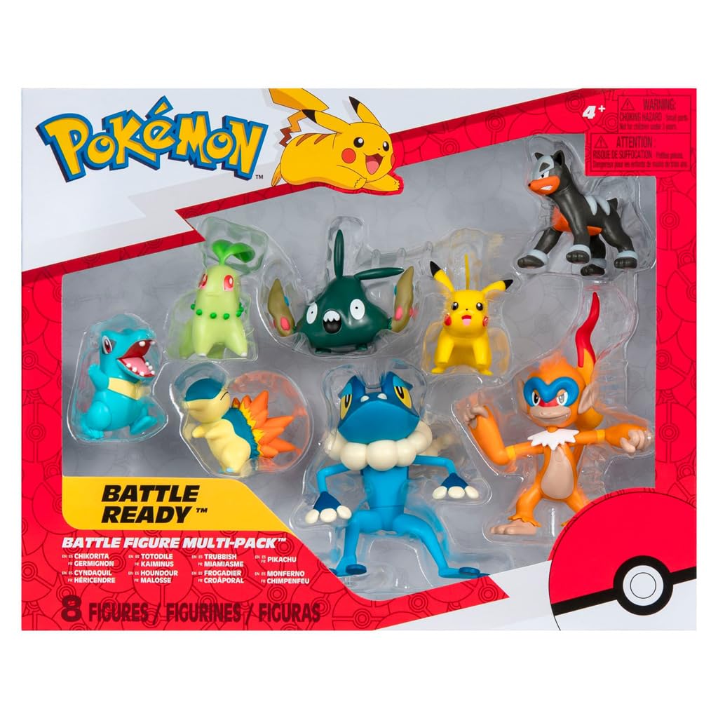 Pokemon Battle Figure Multipack (8-Pack)