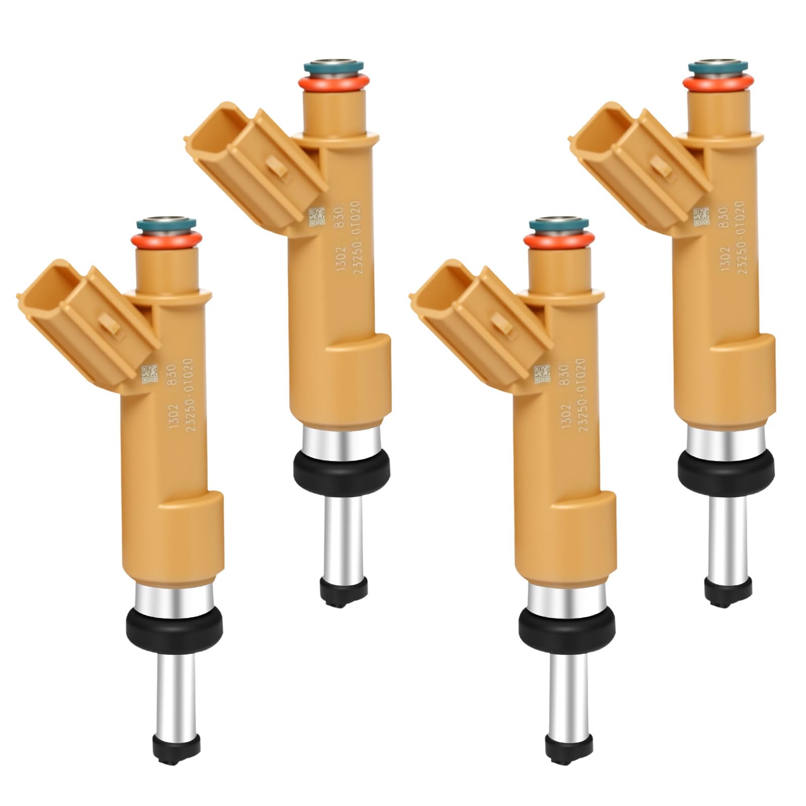 Photo 1 of 2008-2012 Fuel Injector Compatible for Toyota Corolla 2009-2018, Matrix 2009-2013, Scion xD2008-2009, L4 1.8L, Replace FJ1068 23250-0T020 23209-09140 23209-39145