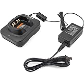 Aimtobest NNTN8845A NNTN8860A Single Unit Charger Compatible for Motorola APX6000 APX7000 APX8000 APX6000XE PAX7000XE APX8000XE Radio, NNTN7038 PMNN4485 PMNN4486 Battery Charging NO-IMPRES