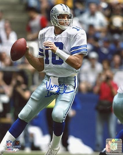 cowboys signed football