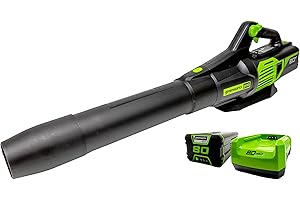 Greenworks 80V 170 MPH - 730 CFM Axial Jet Blower, 2.0 Ah Battery and Charger Included 2421302HDVT