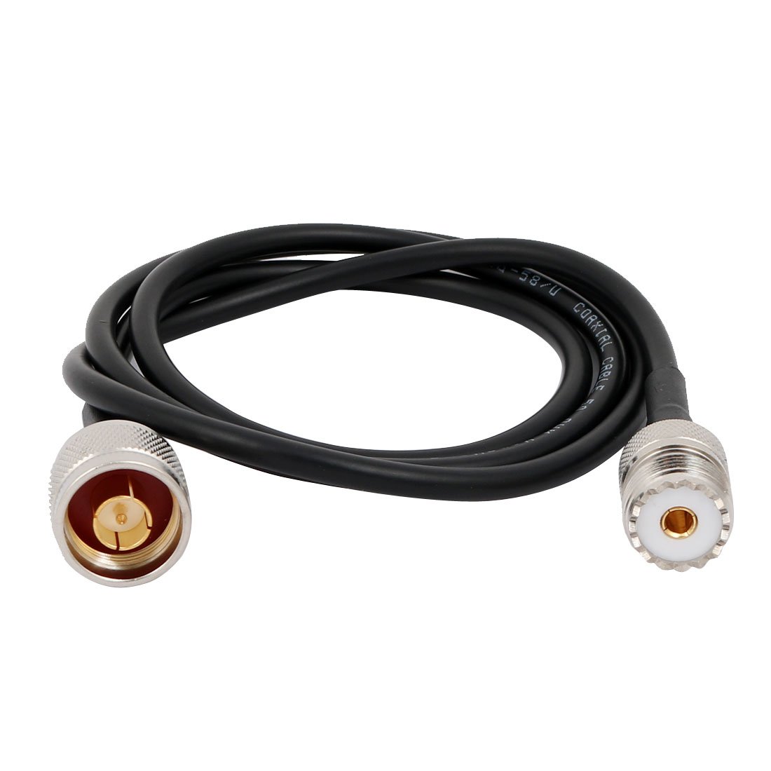 sourcing map UHF-K Female to N Type Male 1m Antenna Coaxial RG58 Cable Connector